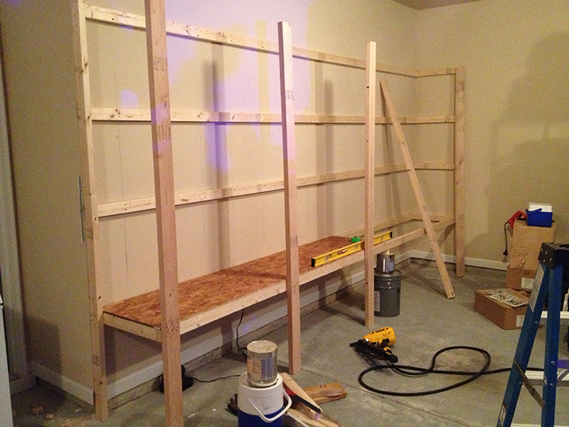 How to Build Sturdy Garage Shelves Â« Home Improvement Stack Exchange 