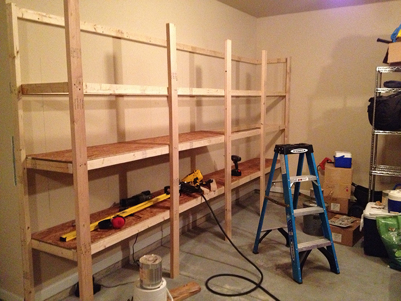 How to Build Sturdy Garage Shelves Â« Home Improvement Stack Exchange 