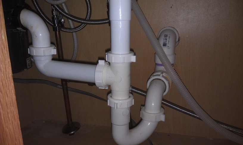 Diagram under plumbing kitchen sink Kitchen Sink
